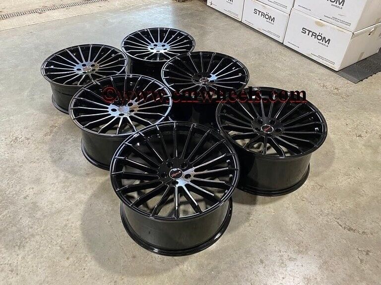 22″ Inch STR4 Alloy Wheels 5x120 74.1 BMW JEEP E70 E71 F15 F16 E53 F85 F86 X5 X6 X5M X6M
