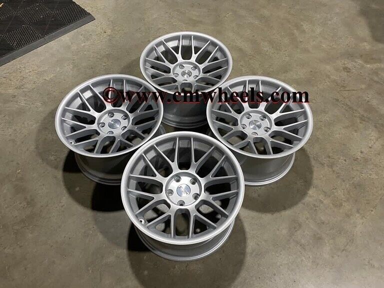 18" Inch BBS RC Style BMW Alloy Wheels 5x120 E46 E90 E91 E92 E46 E60 E61 E62