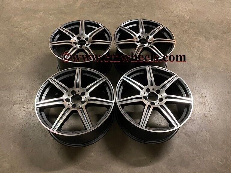  19" Inch SLS AMG Style Wheels mercedes C E S Class 5X112 W204 W205 W212 W213 W221