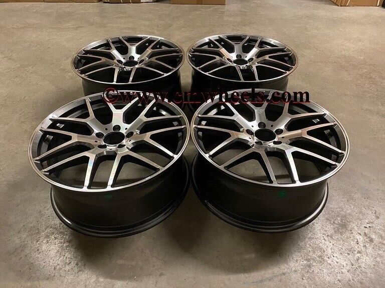 20" Inch S63 S AMG Merc Style Wheels C E S CLASS W204 W205 W212 W213 5X112 W221 W222