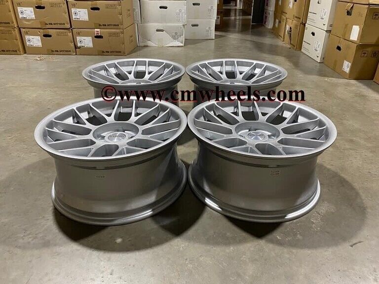 18" Inch BBS RC Style BMW Alloy Wheels 5x120 E46 E90 E91 E92 E46 E60 E61 E62