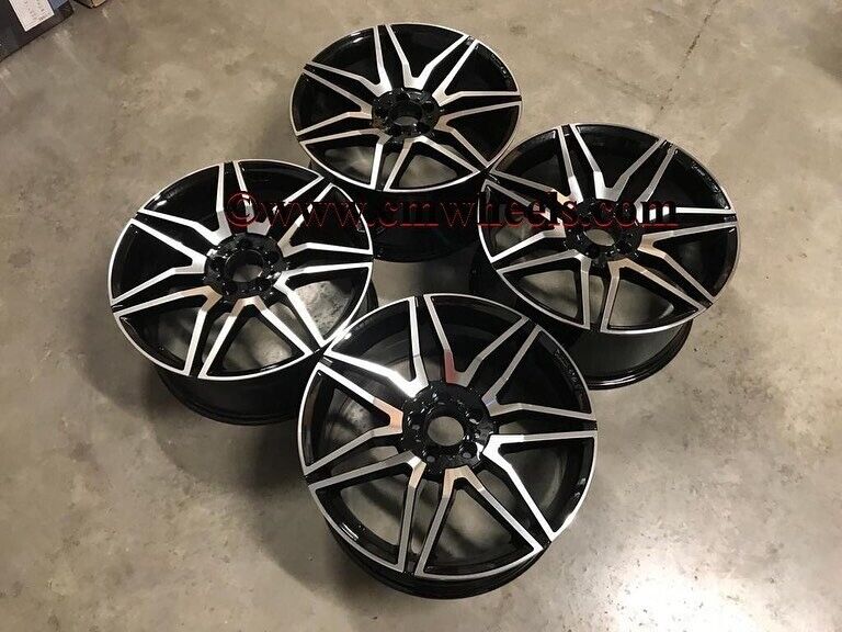 19 20" Inch AMG plus Merc Style Alloy Wheels C E S CLASS W204 W205 W212 W213 5X112 W221 W222