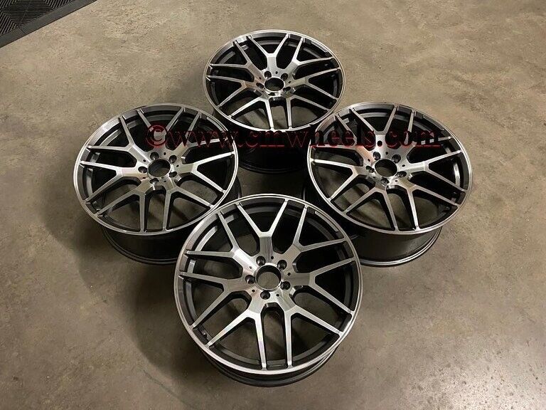 20" Inch S63 S AMG Merc Style Wheels C E S CLASS W204 W205 W212 W213 5X112 W221 W222