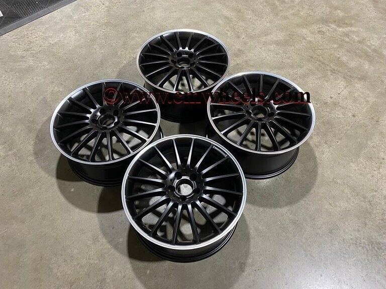 19" Inch Multi spoke C63 AMG Style Wheels merc C E A S Class 5X112 W204 W205 W212 W213 W221