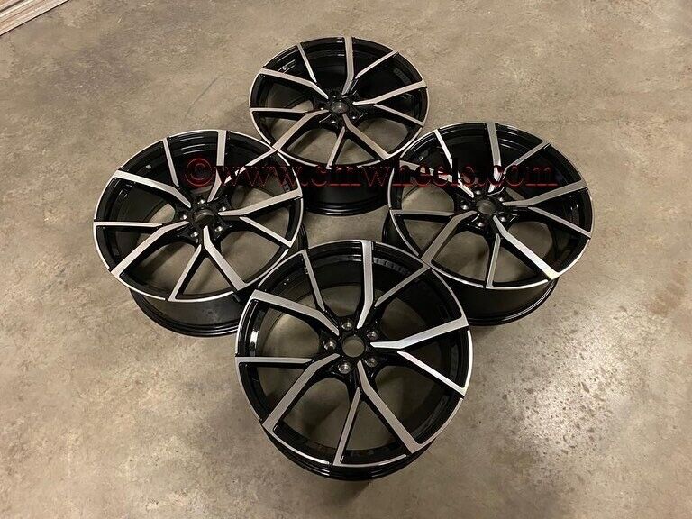 18 19 20" Inch Estoril Style Alloy Wheels VW Golf MK5 MK6 MK7 MK8 Audi A3 Seat Leon Caddy 5x112