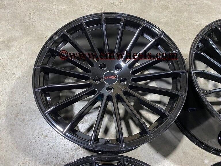 22″ Inch STR4 Alloy Wheels 5x120 74.1 BMW JEEP E70 E71 F15 F16 E53 F85 F86 X5 X6 X5M X6M