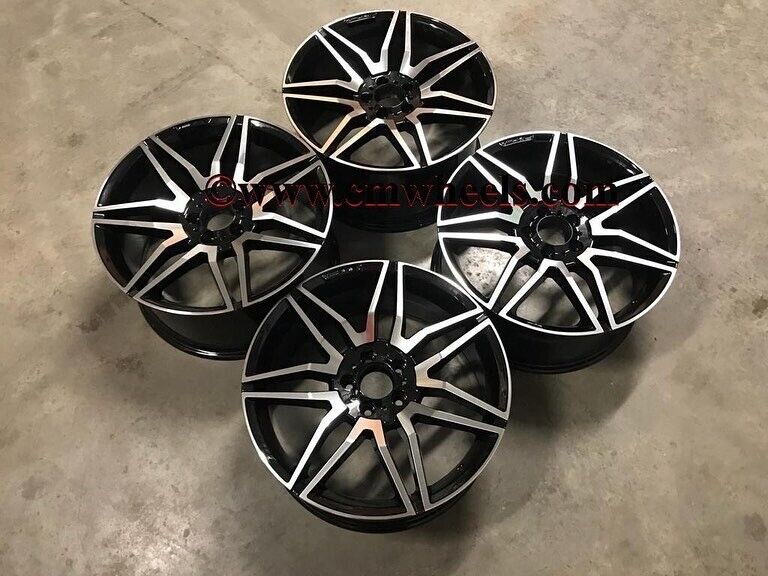 19 20" Inch AMG plus Merc Style Alloy Wheels C E S CLASS W204 W205 W212 W213 5X112 W221 W222