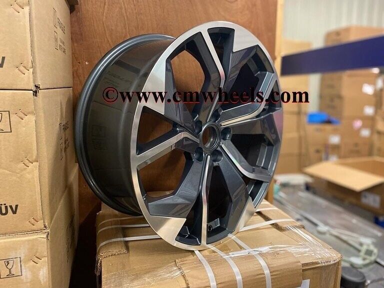 20" Inch RSQ8 Audi style alloy wheels A4 A5 A6 A7 A8 Skoda Octavia Superb 5x112