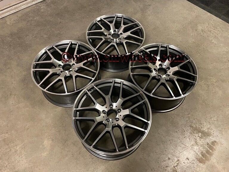 20" Inch S63 S AMG Merc Style Wheels C E S CLASS W204 W205 W212 W213 5X112 W221 W222