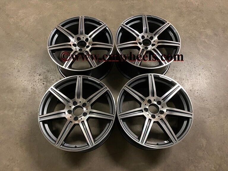 image for  19" Inch SLS AMG Style Wheels mercedes C E S Class 5X112 W204 W205 W212 W213 W221