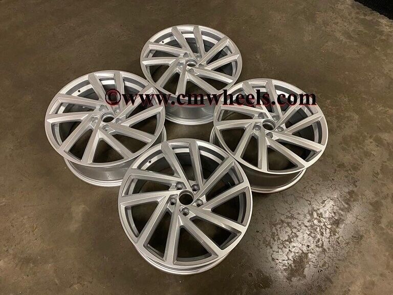 18 19" Inch Spielbergs Style Wheels VW Golf R MK5 MK6 MK7 MK7.5 Audi A3 Seat Leon Caddy 5x112 
