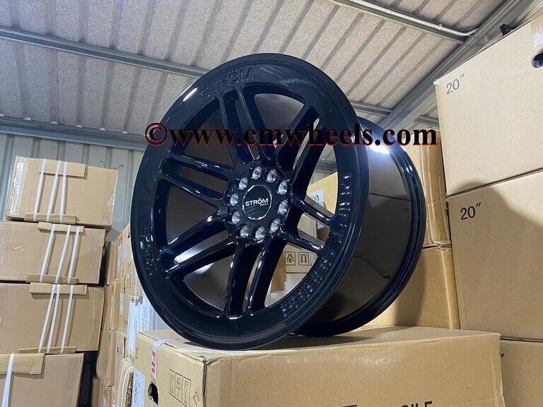 18" Inch Strom DS-25 Drift Alloy Wheels 5x114.3 Fits Nissan silvia skyline S14 S15 RX7 MX5 R32 R33