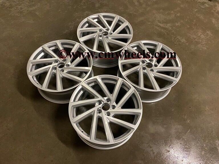 18 19" Inch Spielbergs Style Alloy Wheels VW Golf R MK5 MK6 MK7 MK7.5 Audi A3 Seat Leon Caddy 5x112 