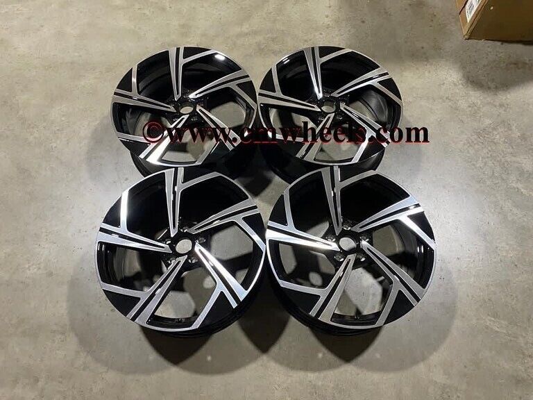 18" Inch VW Golf Jerez Style Alloy Wheels VW MK5 MK6 MK7 MK7.5 AUDI A3 CADDY VAN SEAT LEON 5x112