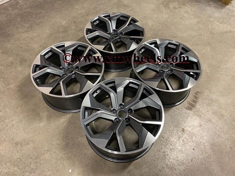 20" Inch RSQ8 Audi style alloy wheels A4 A5 A6 A7 A8 Skoda Octavia Superb 5x112