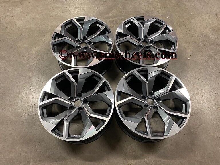 20" Inch RSQ8 Audi style alloy wheels A4 A5 A6 A7 A8 Skoda Octavia Superb 5x112