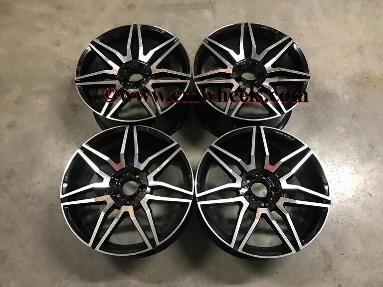 image for 19 20" Inch AMG plus Merc Style Alloy Wheels C E S CLASS W204 W205 W212 W213 5X112 W221 W222