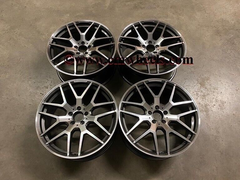 20" Inch S63 S AMG Merc Style Wheels C E S CLASS W204 W205 W212 W213 5X112 W221 W222