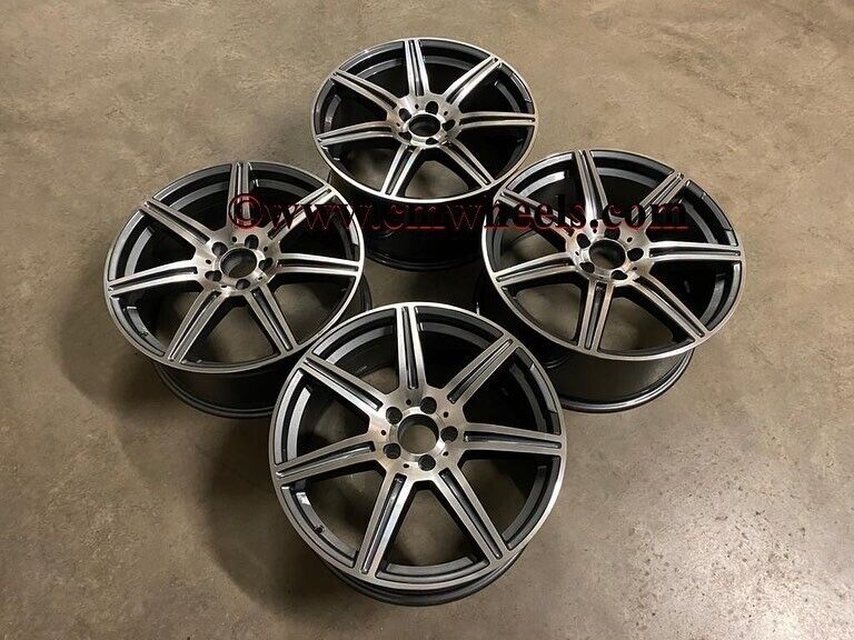  19" Inch SLS AMG Style Wheels mercedes C E S Class 5X112 W204 W205 W212 W213 W221