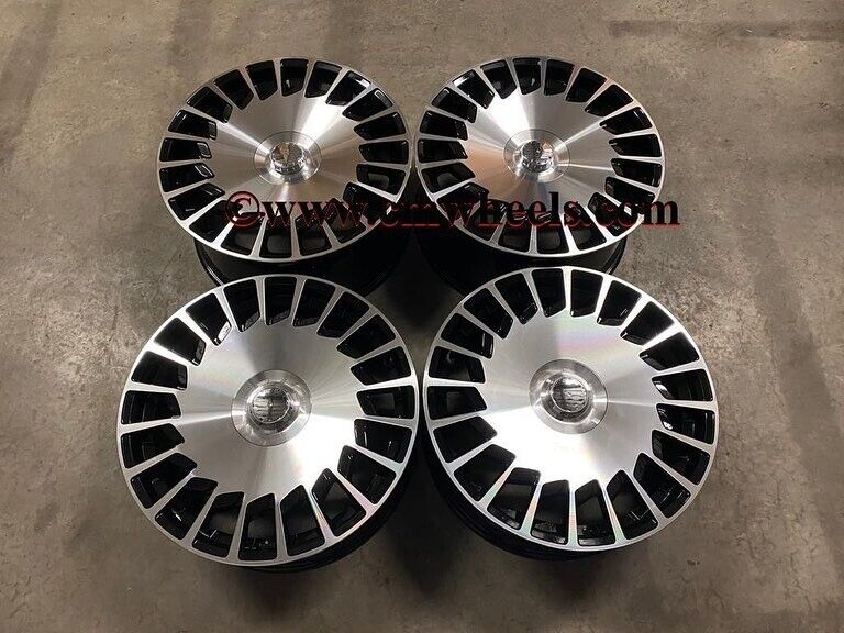 19 20" Inch Maybach Style Alloy Wheels Mercedes C E A S Class 5X112 W204 W205 W212 W213 W221