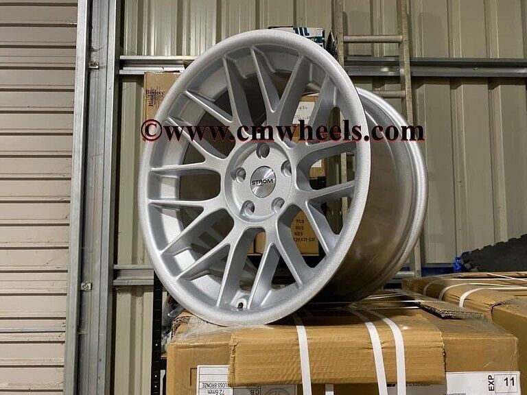 18" Inch BBS RC Style BMW Alloy Wheels 5x120 E46 E90 E91 E92 E46 E60 E61 E62