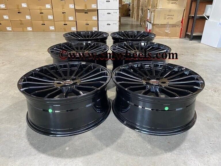22″ Inch STR4 Alloy Wheels 5x120 74.1 BMW JEEP E70 E71 F15 F16 E53 F85 F86 X5 X6 X5M X6M