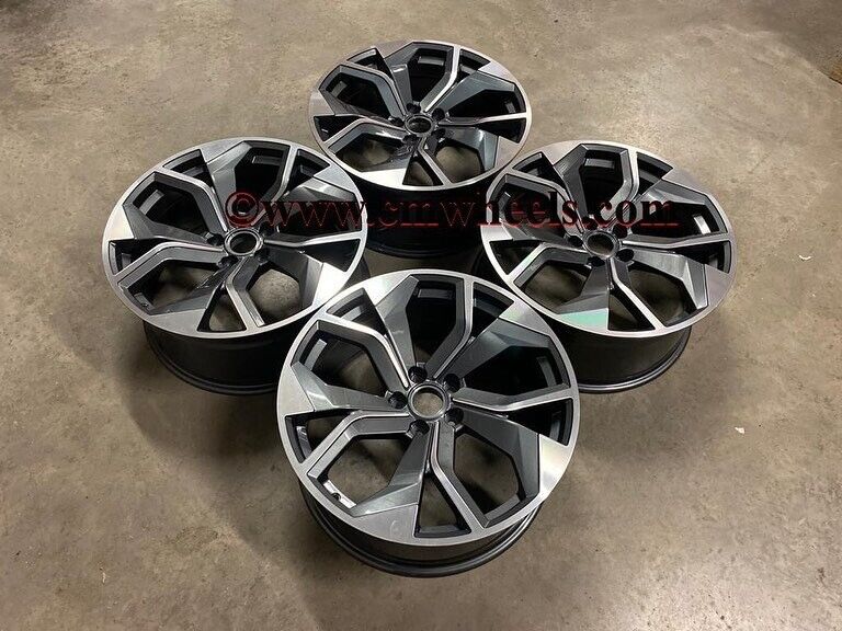 20" Inch RSQ8 Audi style alloy wheels A4 A5 A6 A7 A8 Skoda Octavia Superb 5x112