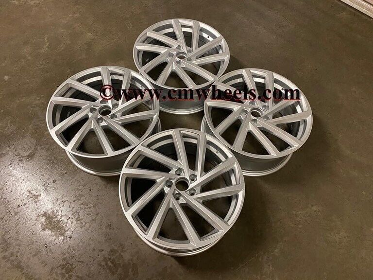 18 19" Inch Spielbergs Style Wheels VW Golf R MK5 MK6 MK7 MK7.5 Audi A3 Seat Leon Caddy 5x112 