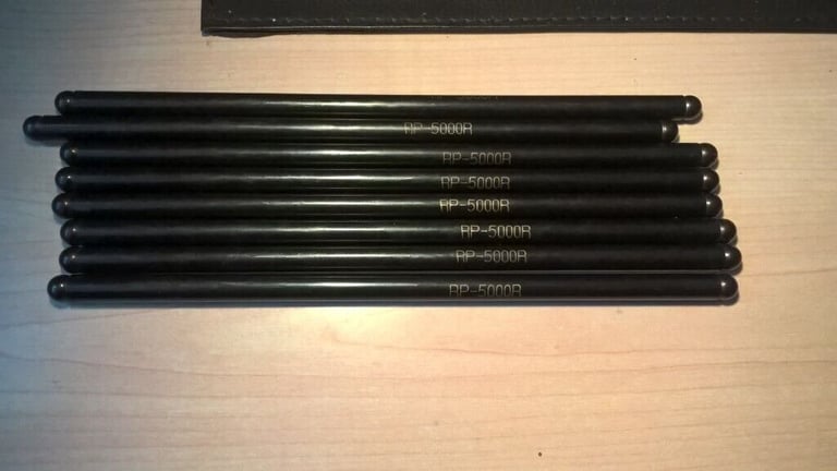 SBC RP-5000R Hardened Pushrods.   
