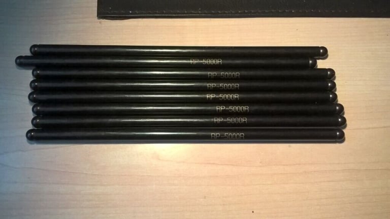 SBC RP-5000R Hardened Pushrods.   