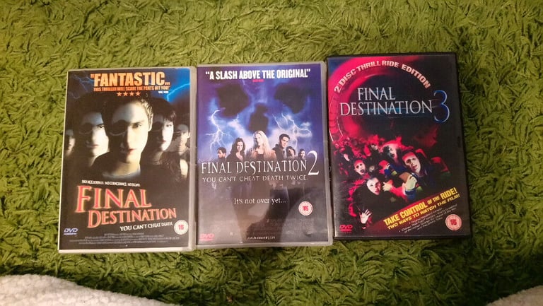 image for final destination 1, 2 , and 3.