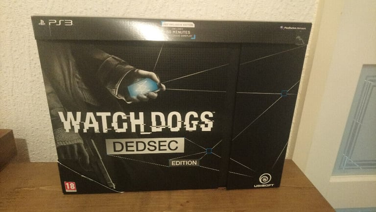 Watchdogs Dedsec Edition for Sony Playstation 3 - PS3 - Steelbook