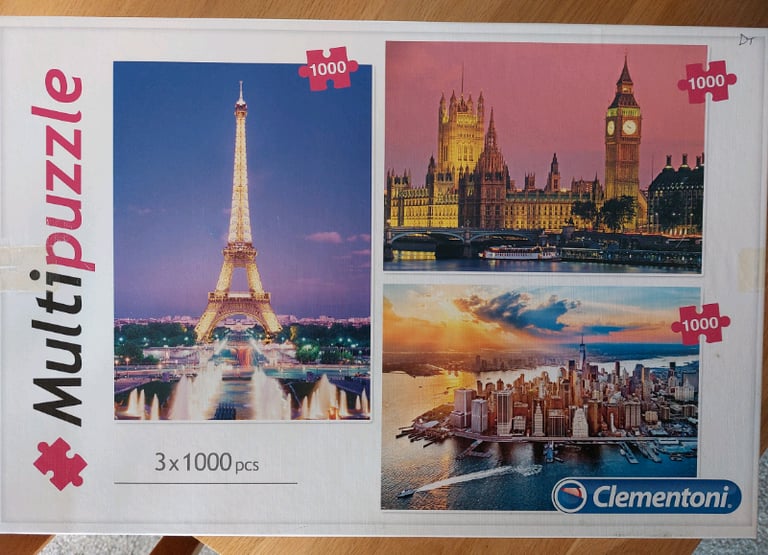 Assorted jigsaw  puzzles