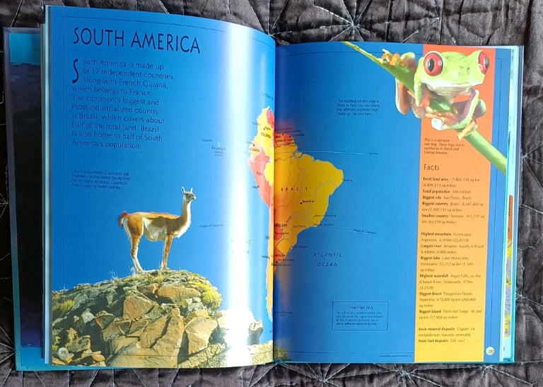 The Usborne Internet-Linked Atlas of the World. £2