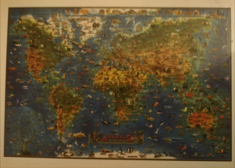 1000 pieces world's animals jigsaw puzzle