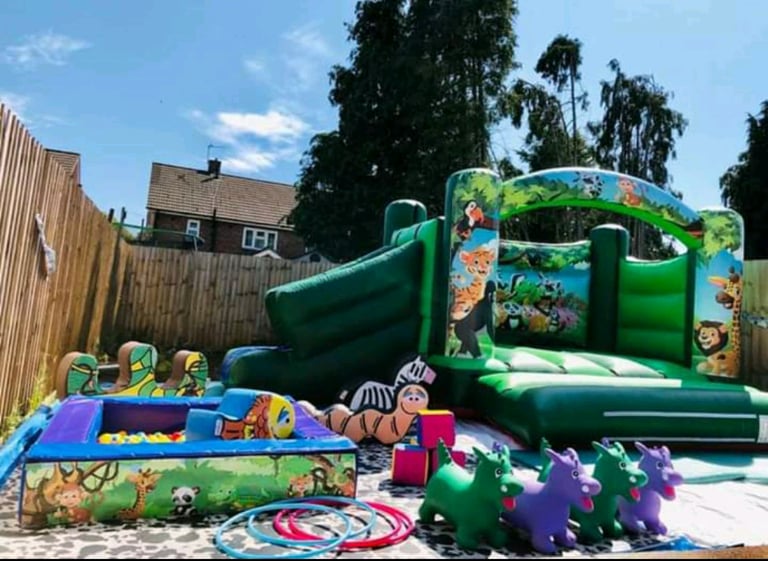 Softplay and bouncy castle party hire 