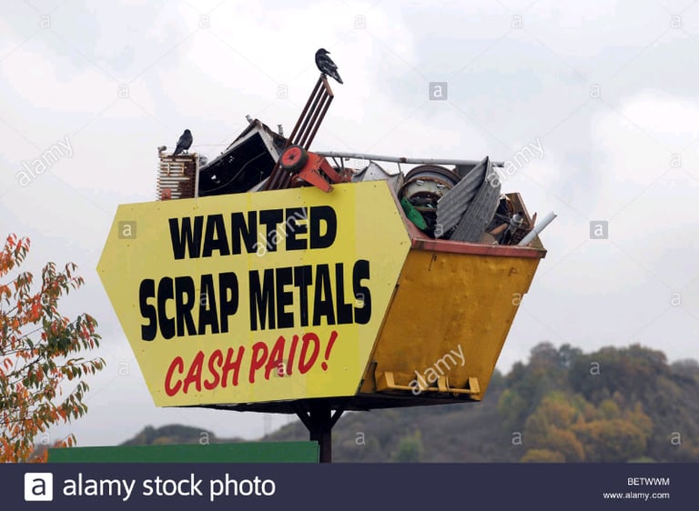 image for FREE SCRAP METAL COLLECTORS ALL LONDON RUBBISH CLEARANCE 
