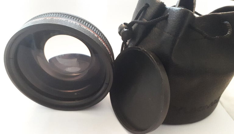 (e.g. Sony Z1e) Digital Wide angle W/Macro 0.65X Converter lens )YUKIMADE PGA-6572 HD DSLR PRO MC AF