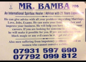 MR BAMBA Spiritual healers and clairvoyant 