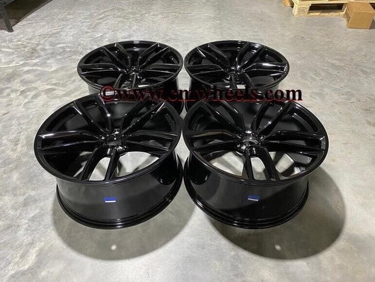 22″ Inch Mercedes Merc Twin spoke style Wheels Jeep GLE GLC GL ML M Class AMG SUV 5X112 4MATIC