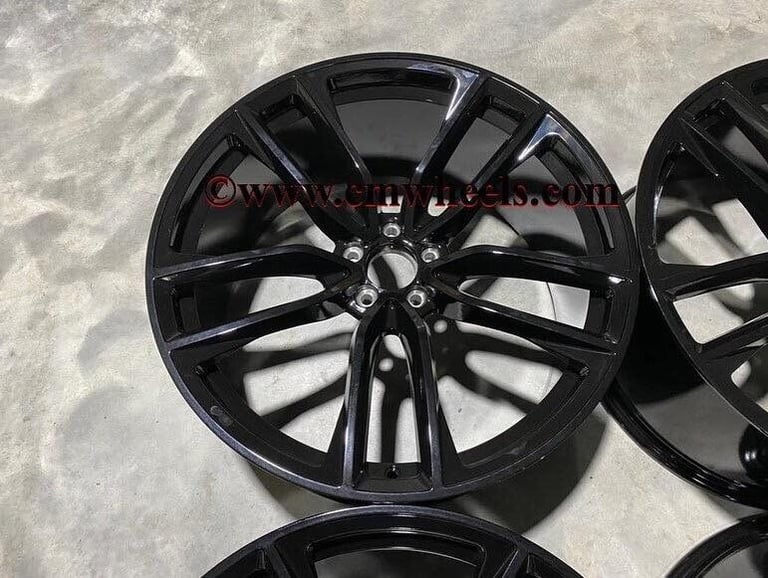 22″ Inch Mercedes Merc Twin spoke style Wheels Jeep GLE GLC GL ML M Class AMG SUV 5X112 4MATIC
