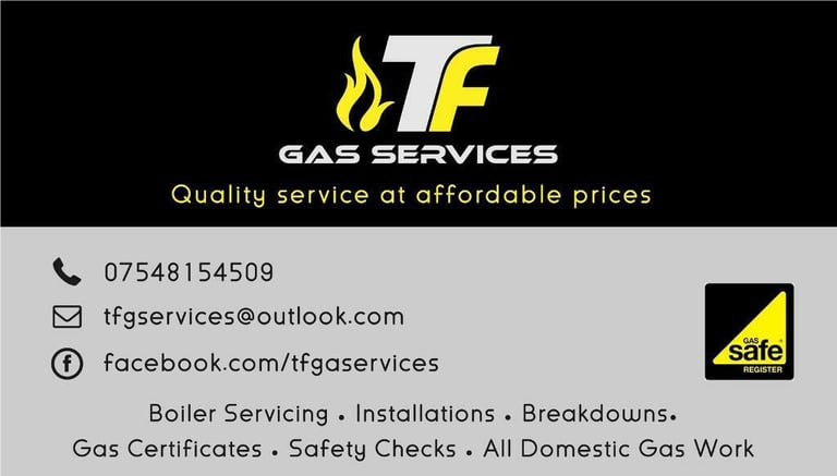 Gas, plumbing and heating services 