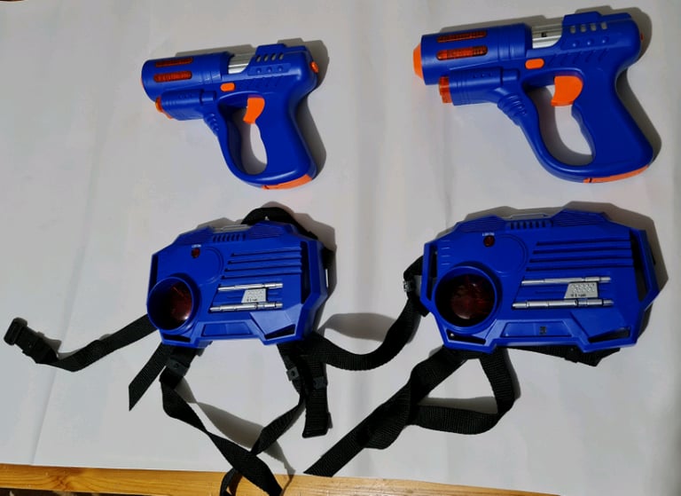 image for  Kids Laser Gun with chest attachments 