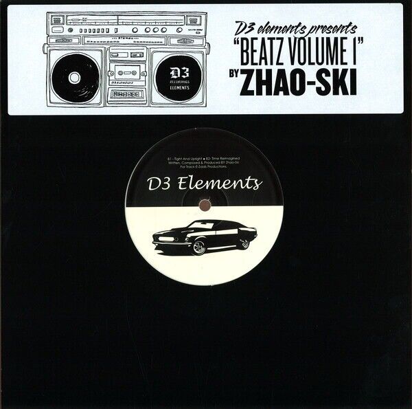 image for ZHAO-SKI - D3 ELEMENTS PRESENTS BEATZ VOLUME 1. BRAND NEW SEALED EP. £10