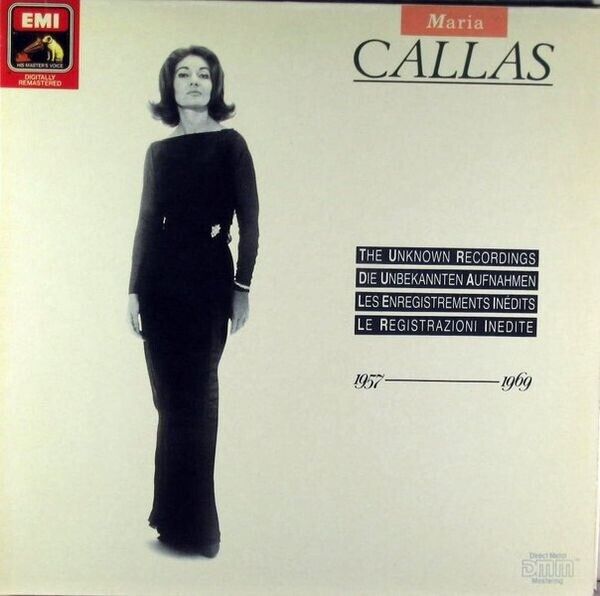 Maria Callas ‎– The Unknown Recordings, 1957-1969 like new £15
