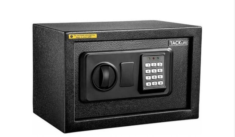 TACKLIFE Safe Box 0.5 Cubic Feet Digital Lock Box