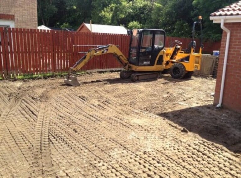 image for Mini digger hire with operator 