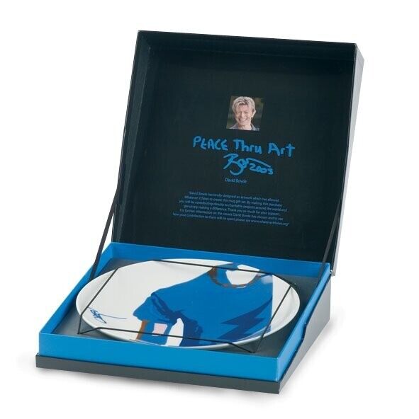 image for COLLECTABLE plate - designed by DAVID BOWIE