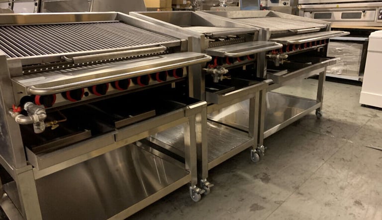 Fat Chef Charbroil, For Piri Piri Chicken,  10 Burner 