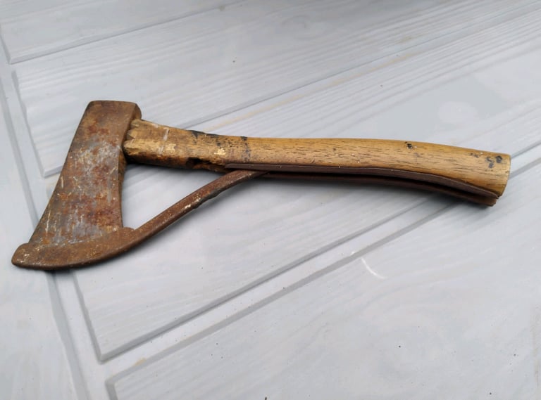 vintage marbles hatchet